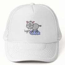 Stick Figure Hippo T-shirts and Gifts hats