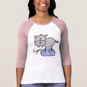 Stick Figure Hippo t-shirts
