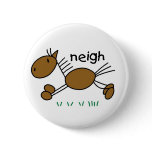 Stick Figure Horse buttons