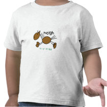 Stick Figure Horse Tee Shirt