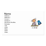 Stick Figure I Sew Business Cards