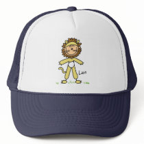Stick Figure In Lion Suit Hat