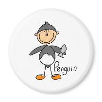 Stick Figure In Penguin Suit Magnet by stick_figures Stick Figure In Penguin Suit Magnet
