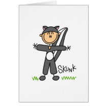 Stick Figure In Skunk Suit Card by stick_figures Stick Figure In Skunk Suit Card