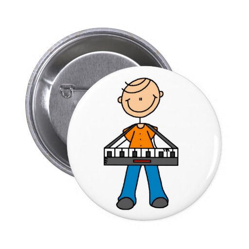 Stick Figure Keyboard Button Zazzle