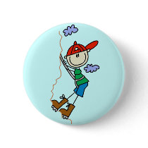 Stick Figure Mountain Climbing Tshirts and Gifts buttons by stick_figures Stick Figure Mountain Climbing Tshirts and Gifts buttons