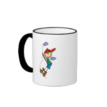 Stick Figure Mountain Climbing Tshirts and Gifts mugs by stick_figures Stick Figure Mountain Climbing Tshirts and Gifts mugs