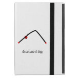 Stick figure of downward dog yoga pose Sanskrit Case For iPad Mini