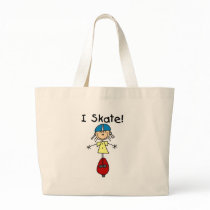 Stick Figure on Skateboard bags