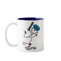Stick Figure Police Officer Mug