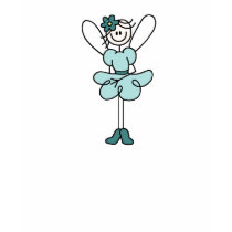 Stick Figure Pretty Angel Shirt by stick_figures Stick Figure Pretty Angel Shirt