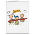 Stick Figure Sack Race cards by stick_figures Stick Figure Sack Race cards