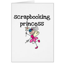 Stick Figure Scrapbook Princess cards