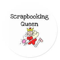 Stick Figure Scrapbook Queen stickers by scrapbooking Stick Figure Scrapbook Queen stickers
