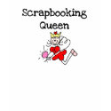 Stick Figure Scrapbook Queen t-shirts by scrapbooking Stick Figure Scrapbook Queen t-shirts