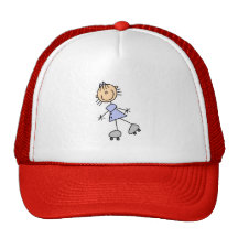 Stick Figure Skater Hat