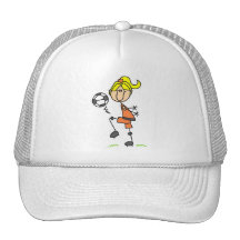 Stick Figure Soccer Tshirts and Gifts Trucker Hat