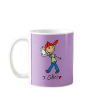 Stick Figure Sports Coach mugs by stick_people Stick Figure Sports Coach mugs