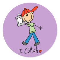 Stick Figure Sports Coach stickers by stick_people Stick Figure Sports Coach stickers