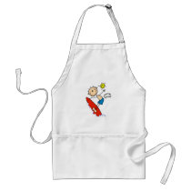 Stick Figure Surfer Boy Tshirts and Gifts Aprons
