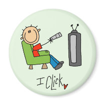 Stick Figure TV Clicker magnets by stick_people Stick Figure TV Clicker magnets