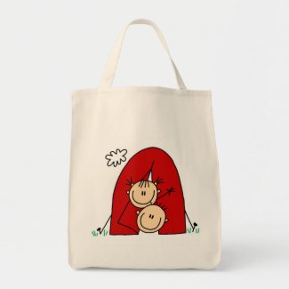 Stick Figures Tenting Tshirts and Gifts bag