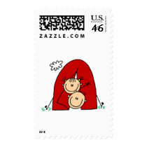 Stick Figures  Tenting Tshirts and Gifts Stamp