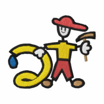 Stick Fireman embroidered shirts