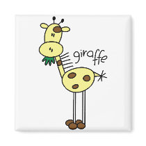 Stick Giraffe Magnet