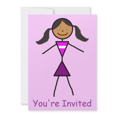Stick Girl Figure