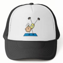 Stick Girl Doing Flips Tshirts and Gifts Hat