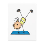 Stick Girl Doing Flips Tshirts and Gifts Postcards
