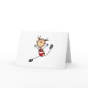Stick Girl Gymnast Cards by stick_figures Stick Girl Gymnast Cards