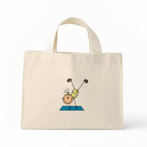 Stick Girl Gymnast Doing Flips Bags by stick_figures Stick Girl Gymnast Doing Flips Bags