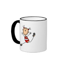 Stick Girl Gymnast Mugs
