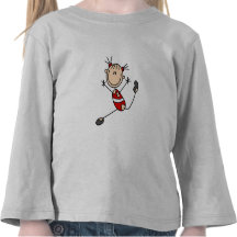 Stick Girl Gymnast Tshirts and Gifts