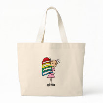 Stick Girl with Books bags by stick_figures Stick Girl with Books bags