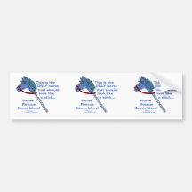 Stick Horse Bumper Sticker