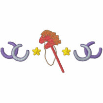 Stick Horse/ Horse Shoes embroidered shirts