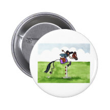 STICK HORSE Pony Showjumping