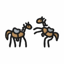 Stick Horses embroidered shirts