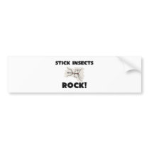 Stick Insects Rock bumper stickers