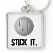 Stick It Four Speed keychains