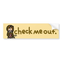 stick it on your book cart. bumper stickers