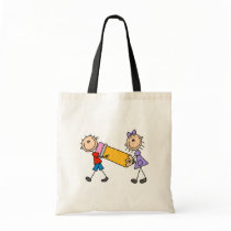 Stick Kids With Pencil bags by stick_figures Stick Kids With Pencil bags