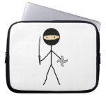Stick Ninja Laptop Computer Sleeves