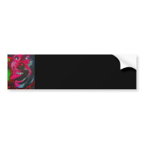 Stick Out Tongue, East Side Gallery, Berlin Wall-1 Bumper Stickers