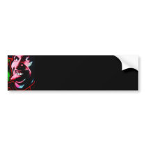 Stick Out Tongue, East Side Gallery, Berlin Wall-2 Bumper Stickers