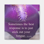 Stick out your tongue refrigerator magnets