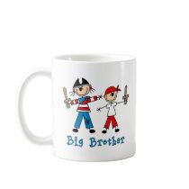 Stick Pirates Big Brother Coffee Mugs